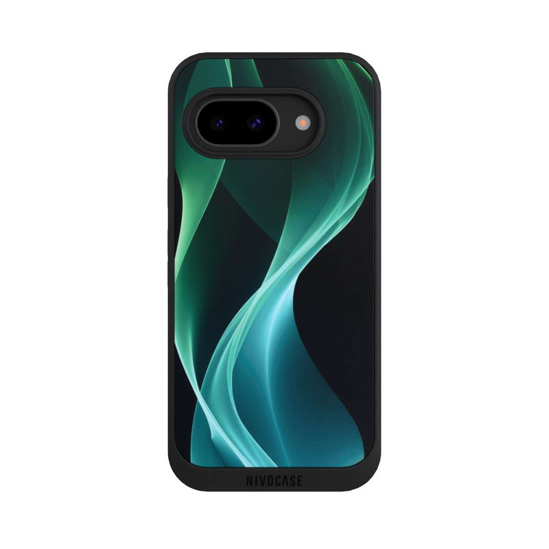 Pixel 9a NIVOpure Green Modern Background