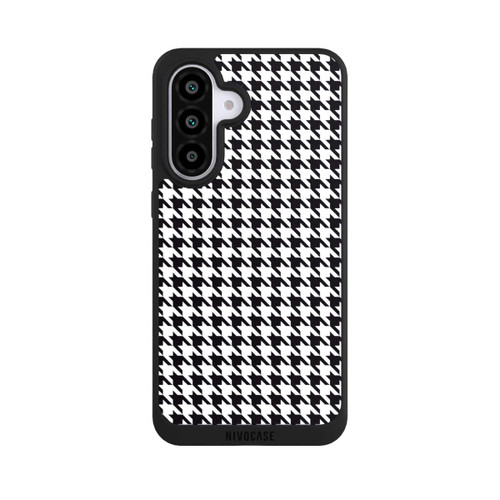 Samsung Galaxy A56 5G NIVOpure Houndstooth black-white