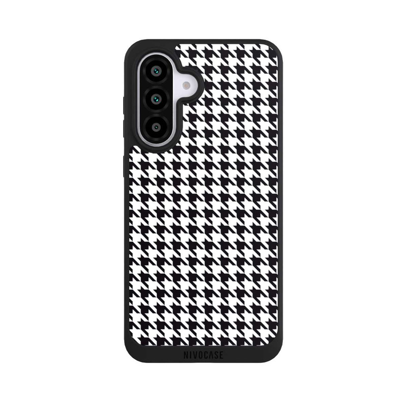 Galaxy A56 5G NIVOpure Houndstooth black-white