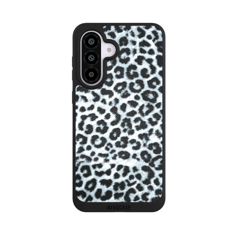 Galaxy A56 5G NIVOpure Fourrure de Léopard Grise