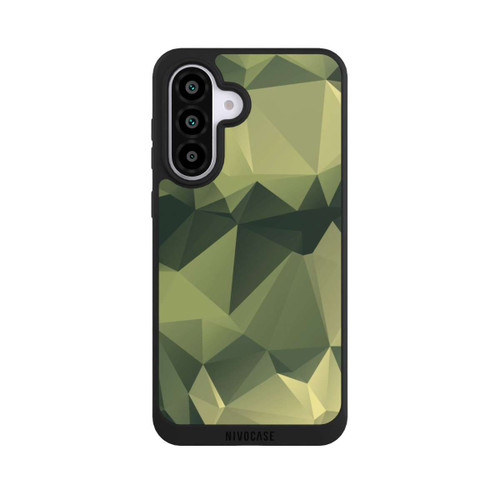 Samsung Galaxy A56 5G NIVOpure Polygonales Camouflage