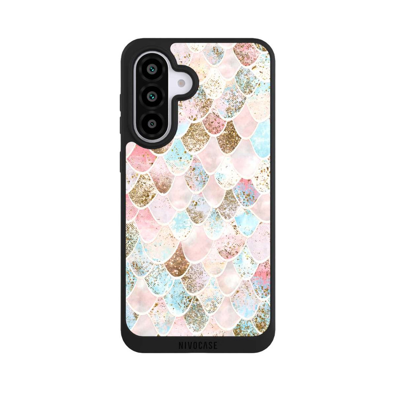 Galaxy A56 5G NIVOpure Glitzer Look Meerjungfrau Muster