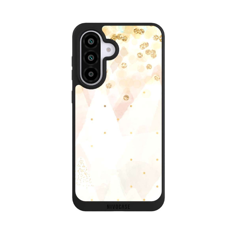 Galaxy A56 5G NIVOpure Look neige pailleté doré