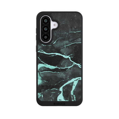 Samsung Galaxy A56 5G NIVOpure Grauer und blauer Marmor