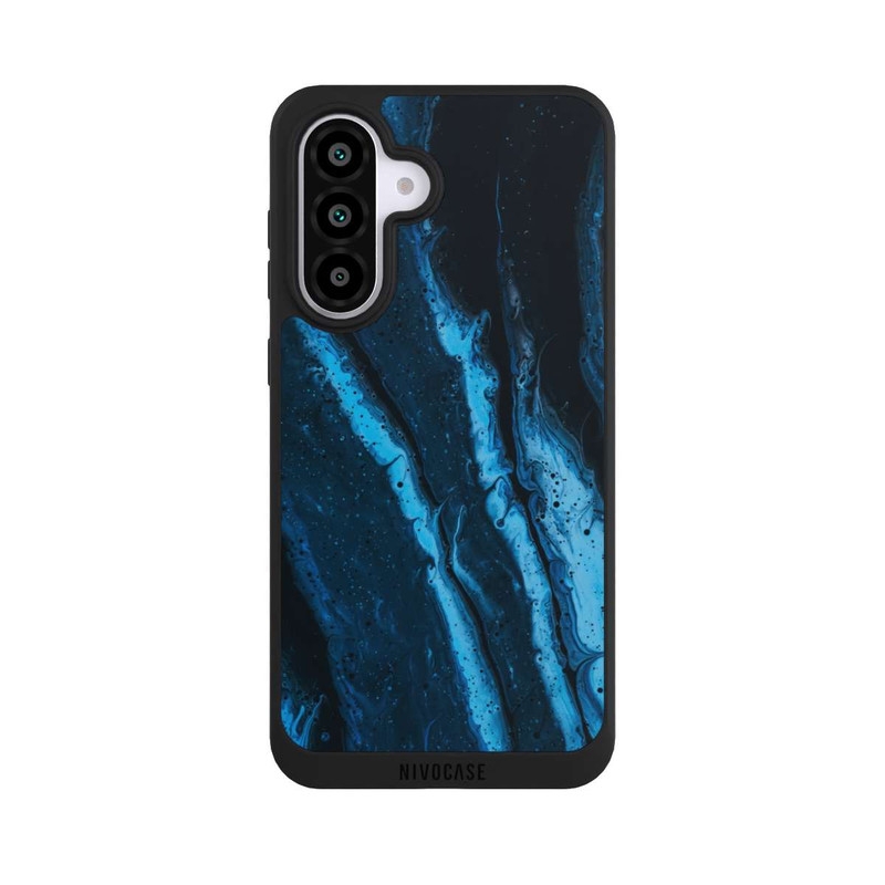 Galaxy A56 5G NIVOpure Blue oil texture