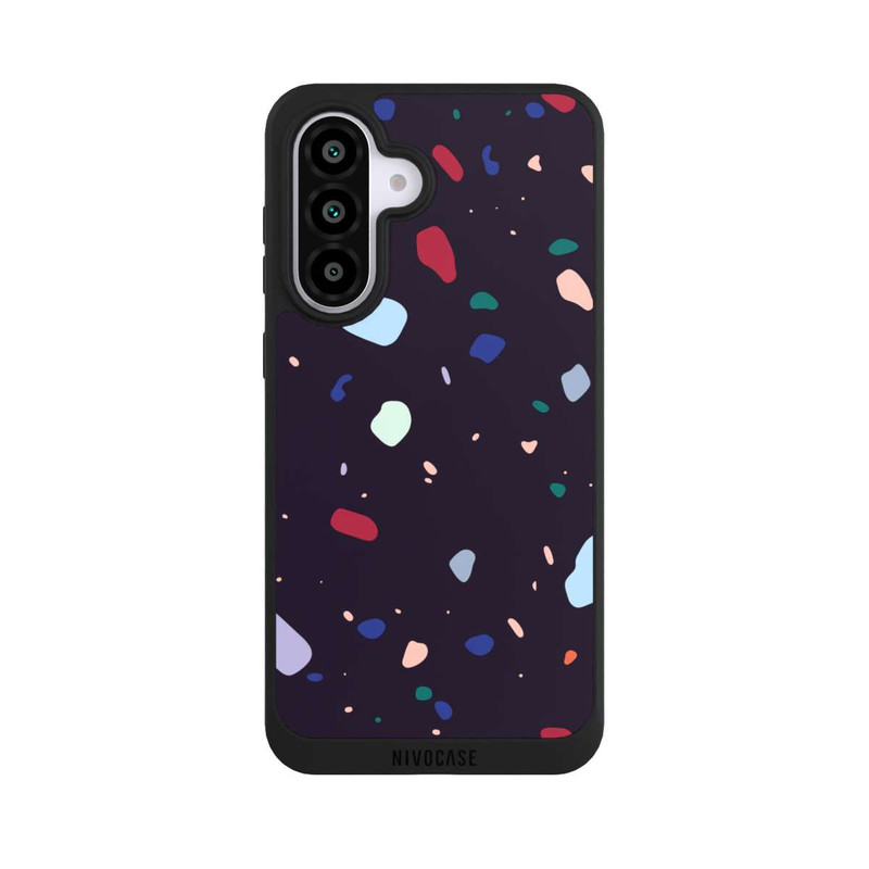 Galaxy A56 5G NIVOpure Modern Dark Rounded Terrazzo