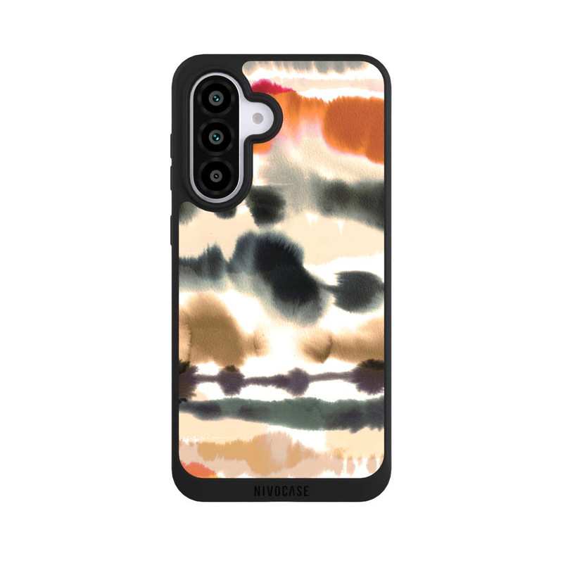Galaxy A56 5G NIVOpure Soft Nautical Watercolor Lines Orange