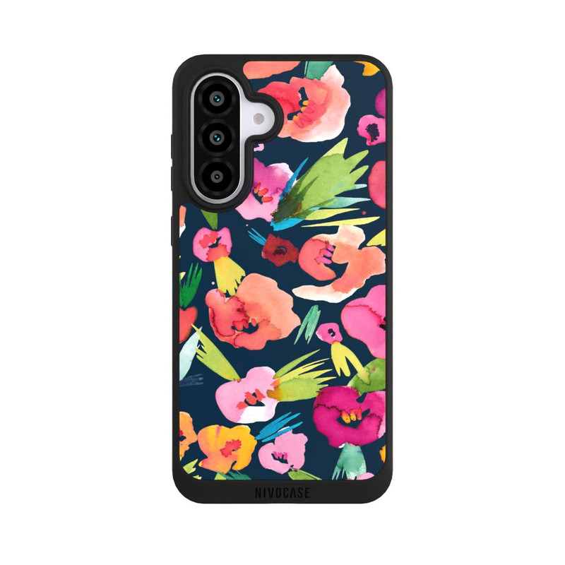 Galaxy A56 5G NIVOpure Fleurs tropicales aquarelles