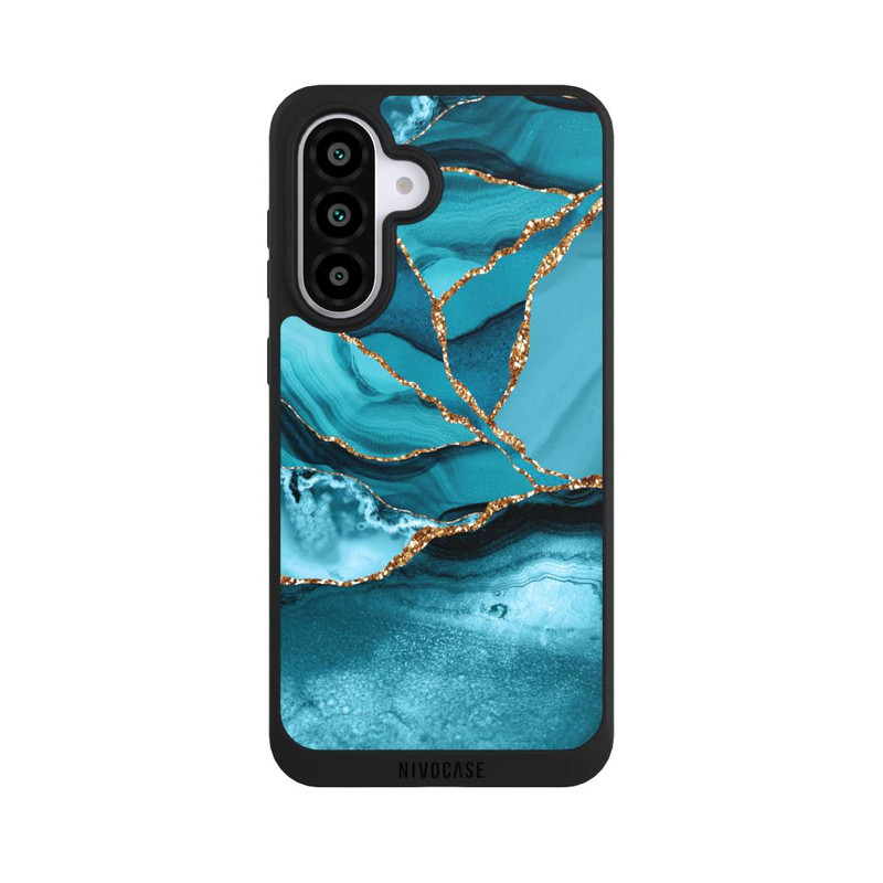 Galaxy A56 5G NIVOpure Eisblaue Marmor Landschaft