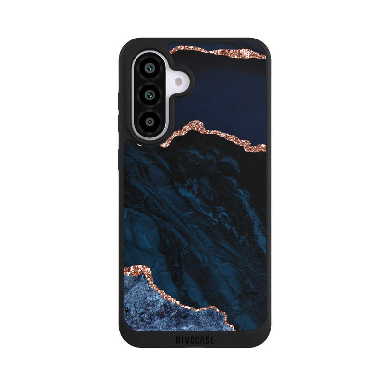Galaxy A56 5G NIVOpure Nacht Blau Marmor Landschaft