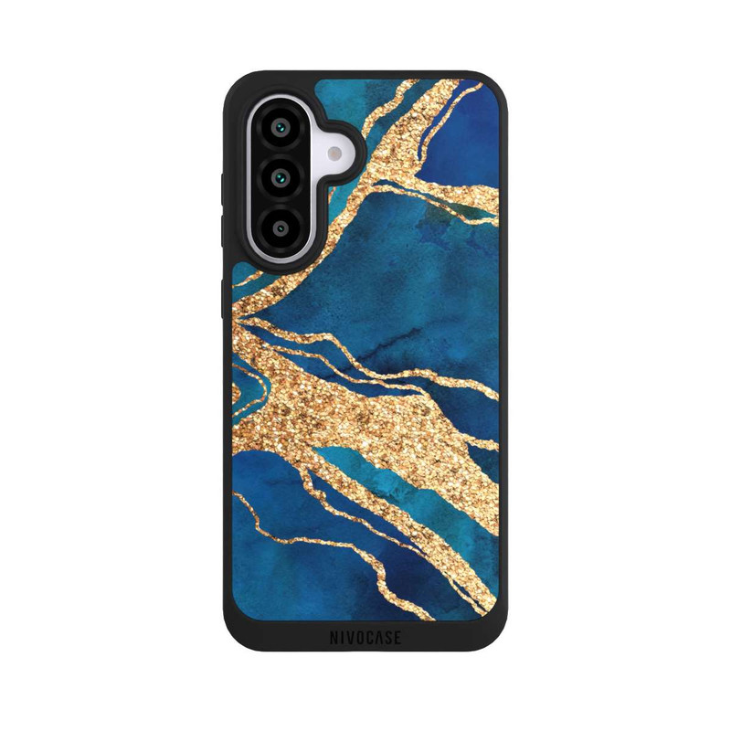 Galaxy A56 5G NIVOpure Pierre précieuse Or Bleu