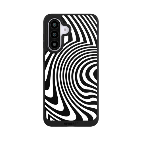 Samsung Galaxy A56 5G NIVOpure Black and White Waves