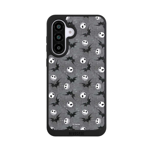Samsung Galaxy A56 5G NIVOpure Jack Grey Pattern Tim Burtons Nightmare before Christmas