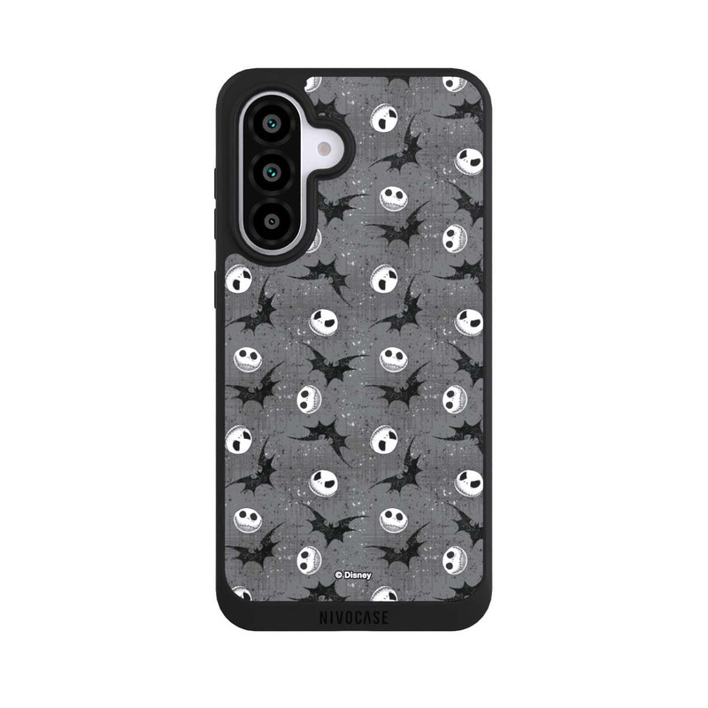 Galaxy A56 5G NIVOpure Jack Grey Pattern Tim Burtons Nightmare before Christmas