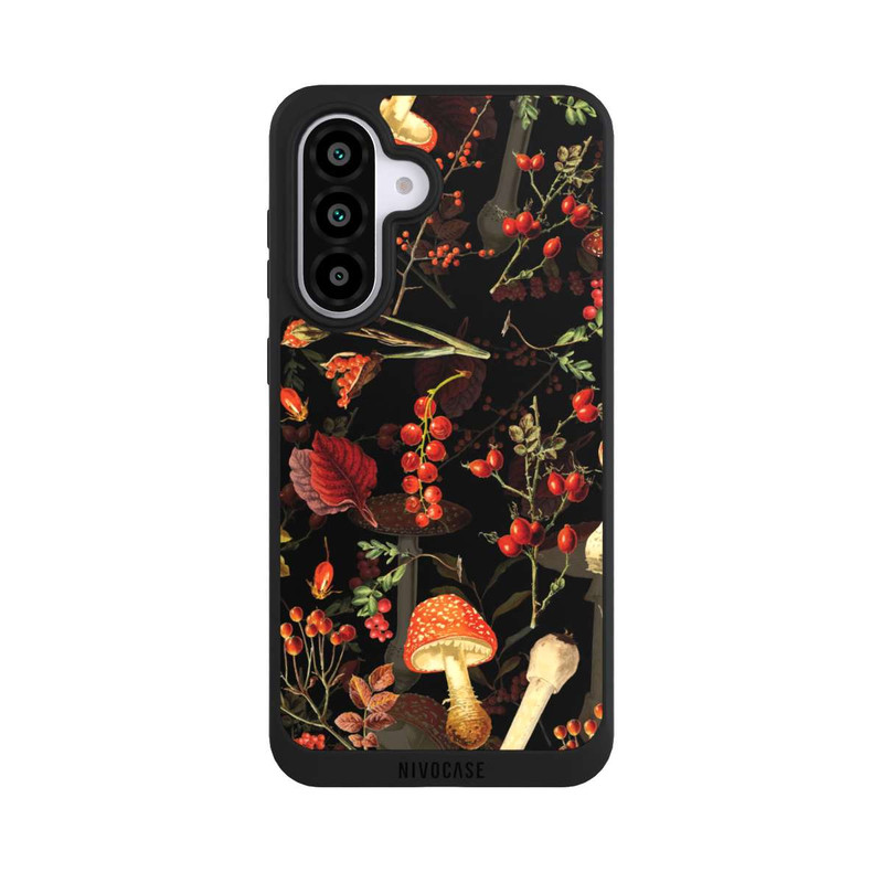 Galaxy A56 5G NIVOpure Pilzmuster Schwarz