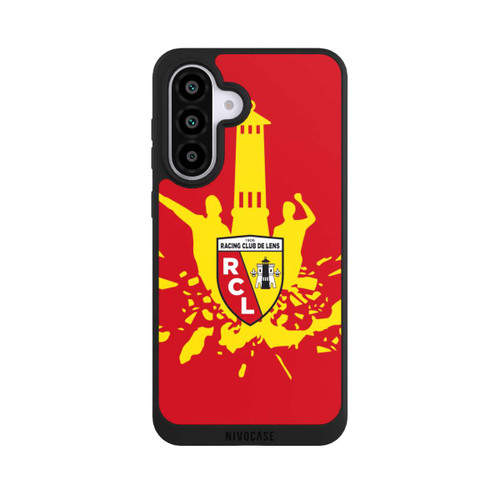 Samsung Galaxy A56 5G NIVOpure RC Lens Tour jaune sur rouge