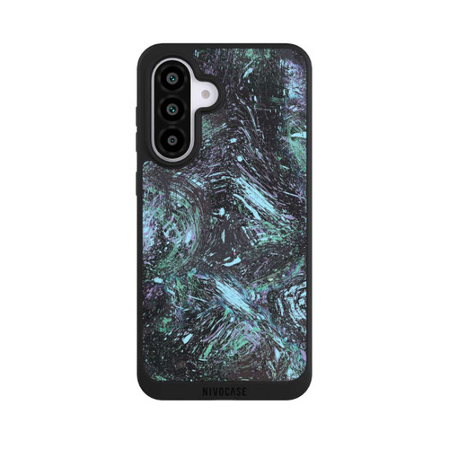 Samsung Galaxy A56 5G NIVOpure Abstrakt tropfender Staub lila