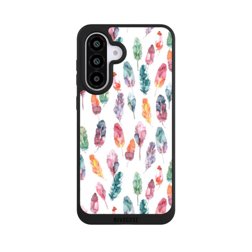 Samsung Galaxy A56 5G NIVOpure Aquarellfedern Boho