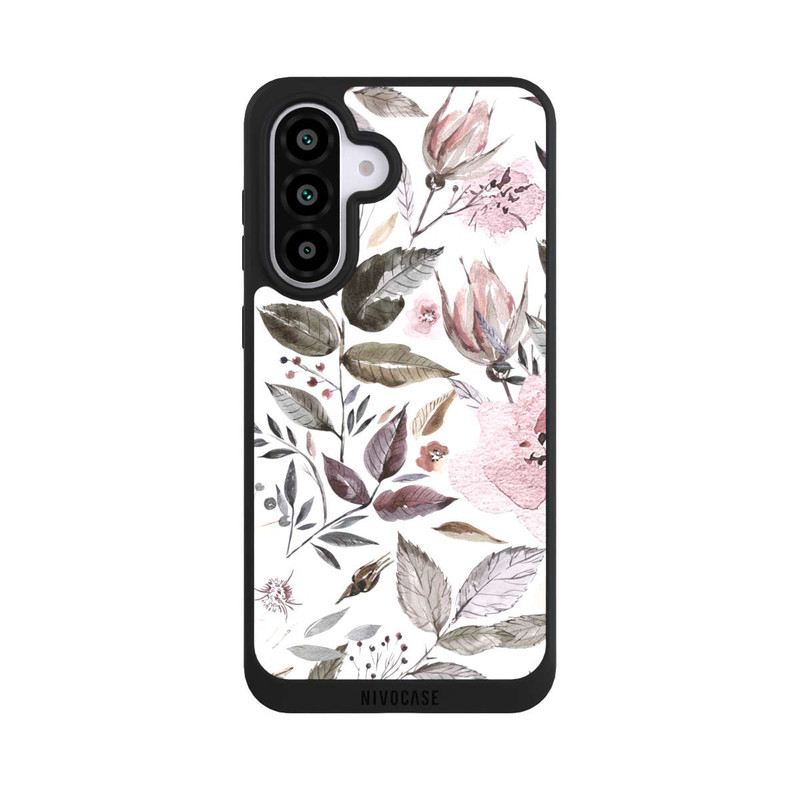 Galaxy A56 5G NIVOpure Aquarell braune Rosenblüten