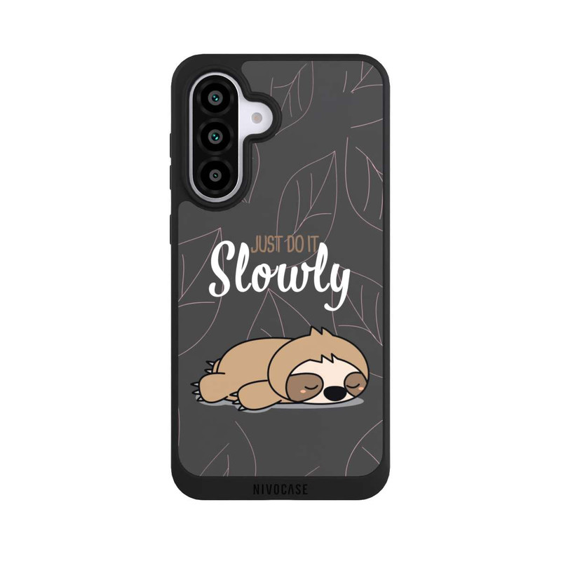 Galaxy A56 5G NIVOpure Just Do It Slowly Sloth Grey