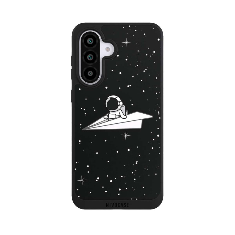 Galaxy A56 5G NIVOpure Astronaut Paper Plane Comic