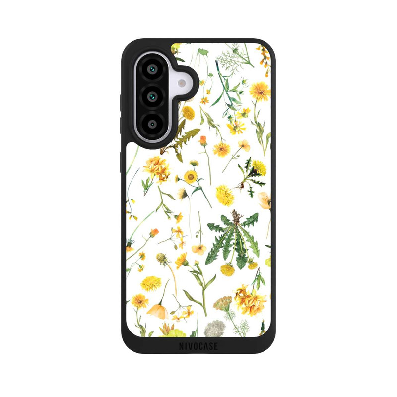 Galaxy A56 5G NIVOpure Fleurs sauvages jaunes