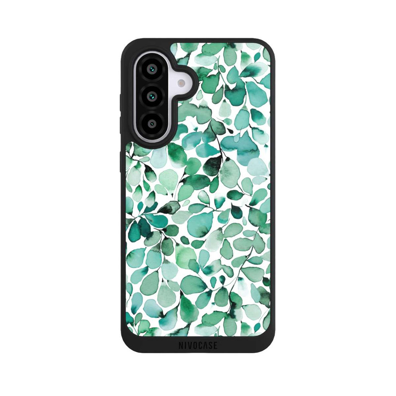 Galaxy A56 5G NIVOpure Feuilles feuillues à motif aquarelle