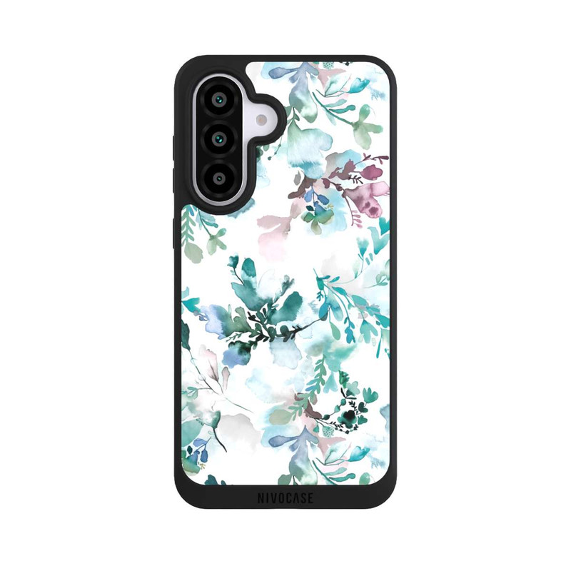 Galaxy A56 5G NIVOpure Fleurs d'automne délicates Eucalyptus