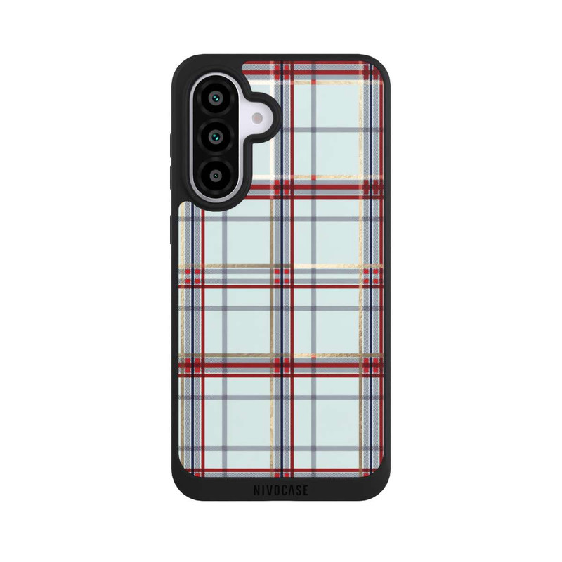 Galaxy A56 5G NIVOpure Tartan Bleu