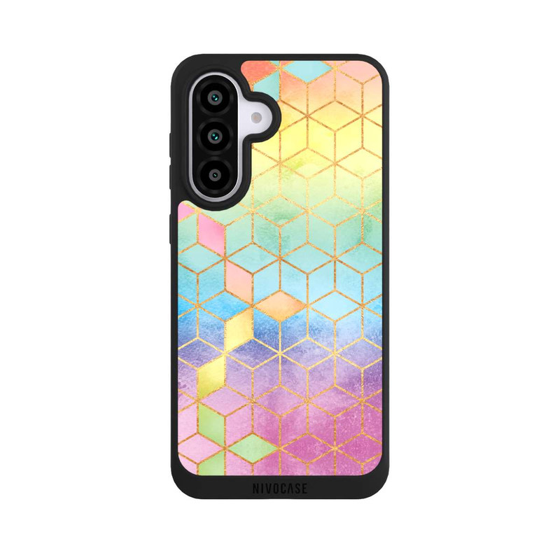 Galaxy A56 5G NIVOpure Cubes Arcs-en-ciel