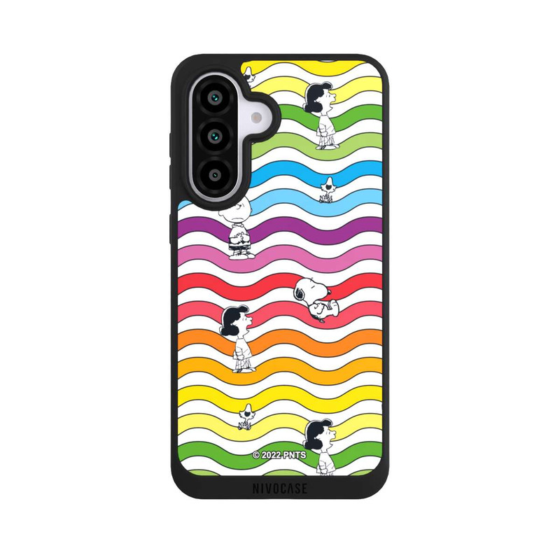 Galaxy A56 5G NIVOpure Snoopy Pattern Rainbow