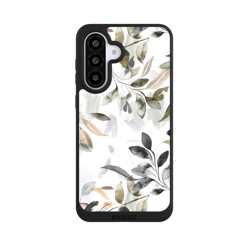Galaxy A56 5G NIVOpure Feuilles neutres à l’aquarelle