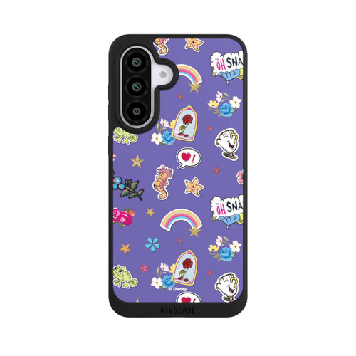 Samsung Galaxy A56 5G NIVOpure Princess Pattern Purple Disney Princess