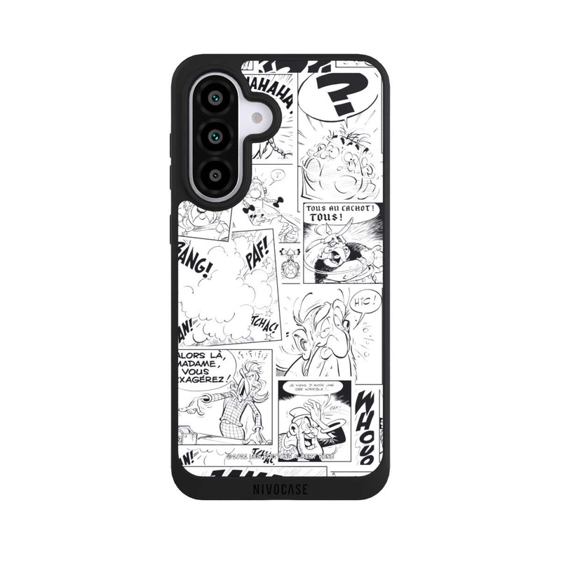 Galaxy A56 5G NIVOpure BD Astérix Blanc & Noir