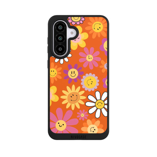 Samsung Galaxy A56 5G NIVOpure Smiles Orange Flowers