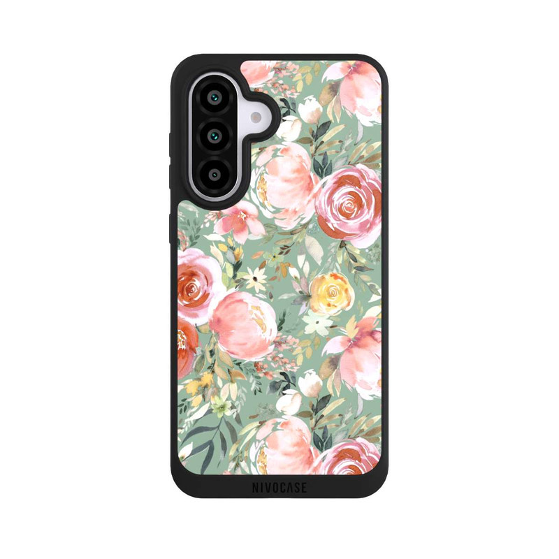 Galaxy A56 5G NIVOpure Pastellfarbener Pfingstrosenstrauß