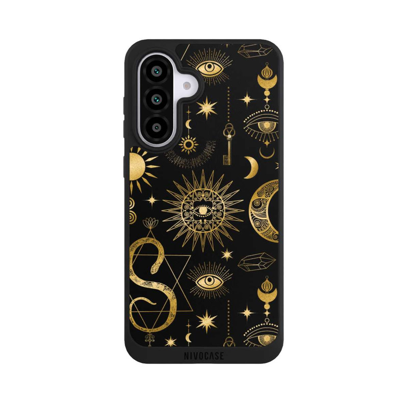 Galaxy A56 5G NIVOpure Soleil et Lune Célestes Steampunk