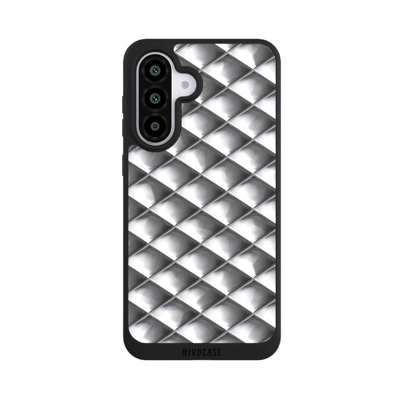 Galaxy A56 5G NIVOpure Carrés argentés Glamour