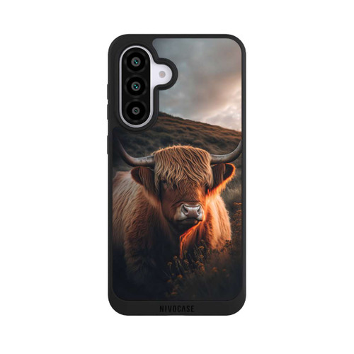Samsung Galaxy A56 5G NIVOpure Hochland Rind mit großen Hörnern mit KI