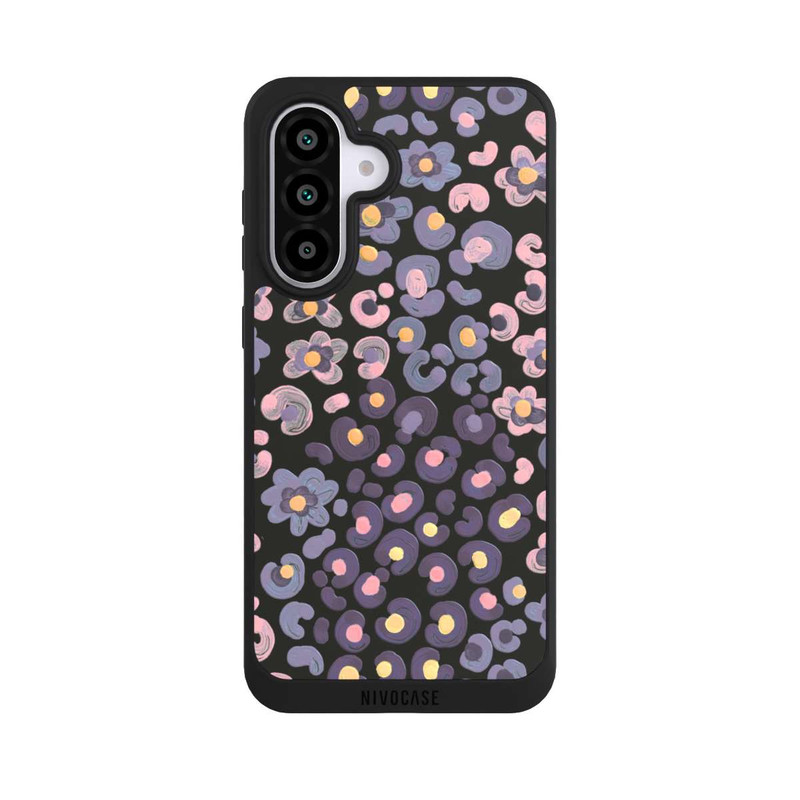 Galaxy A56 5G NIVOpure Peau d'animal avec fleurs