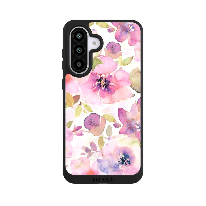 Galaxy A56 5G NIVOpure Tapete mit rosa Blumen