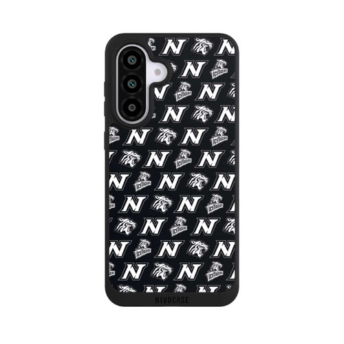 Samsung Galaxy A56 5G NIVOpure Nürnberg Ice Tigers Muster Schwarz