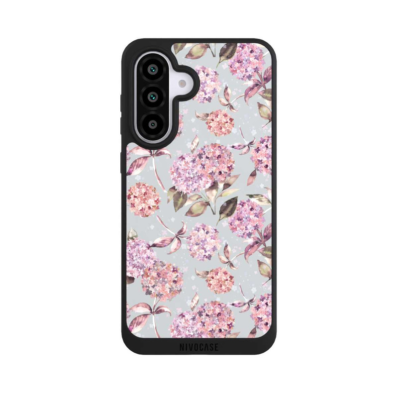 Galaxy A56 5G NIVOpure Pastel Magic Hydrangea Floral Watercolor Pink