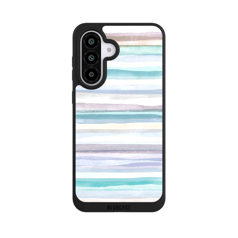 Galaxy A56 5G NIVOpure Rayures pastel bleu