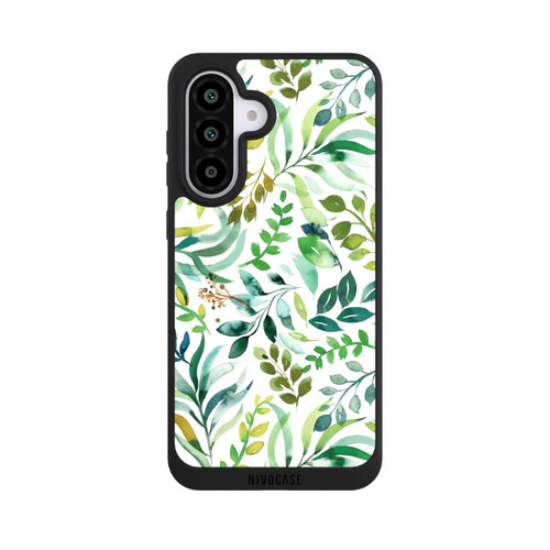Samsung Galaxy A56 5G NIVOpure Aquarell Palmenblätter Botanisch Grün