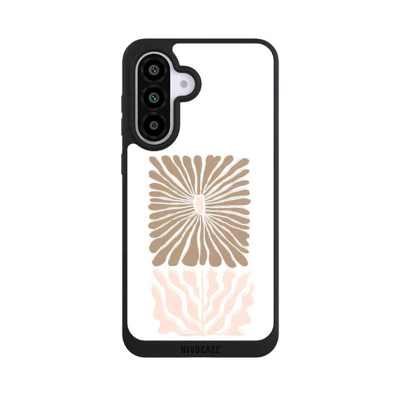 Galaxy A56 5G NIVOpure Boho Flower Caramel on White