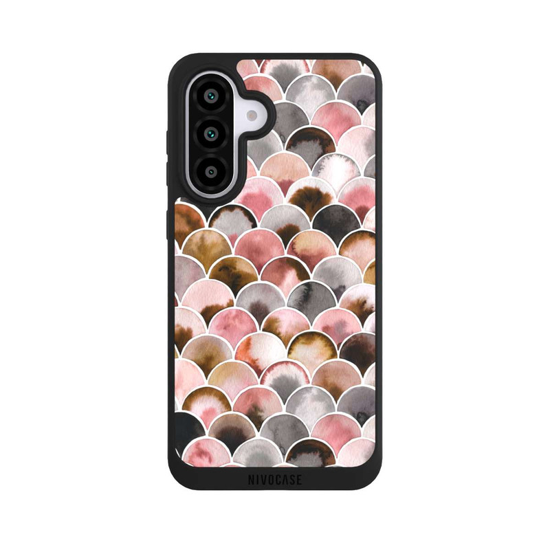 Galaxy A56 5G NIVOpure Japandi Scales Pink Brown