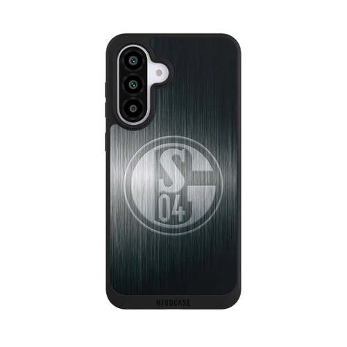 Samsung Galaxy A56 5G NIVOpure Schalke 04 Metall Look