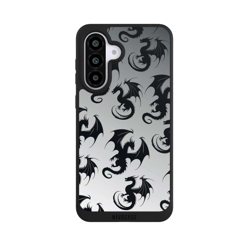 Galaxy A56 5G NIVOpure Dragon Pattern Grey
