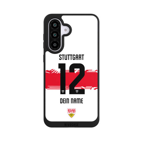 Samsung Galaxy A56 5G NIVOpure VfB Stuttgart Trikot Personalisierbar 25-26